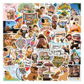 Pack de 54 Pegatinas de "Up: Una Aventura de Altura" – Calcomanías Impermeables de Disney Pixar
